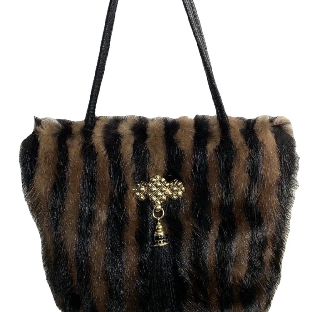 Vintage Small Fur Satchel